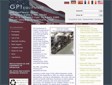 Tablet Screenshot of gpiequipment.com